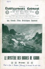 Le mystère des roches de Kador (1912) afişi