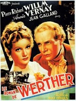 Le Roman De Werther (1938) afişi