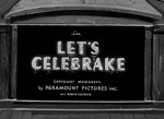 Let's Celebrake (1938) afişi