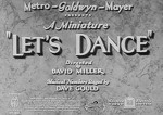 Let's Dance (1936) afişi