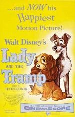 Leydi ile Sokak Köpeği (1955) afişi