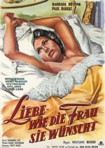 Liebe, Wie Die Frau Sie Wünscht (1957) afişi