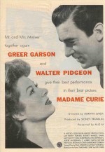 Madame Curie (1943) afişi Madame Curie (1943) afişi