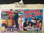 Madame et son auto (1958) afişi