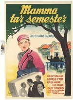 Mamma Tar Semester (1957) afişi