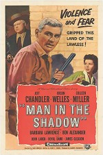 Man In The Shadow (1957) afişi