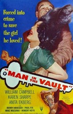 Man In The Vault (1956) afişi