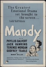Mandy (1952) afişi