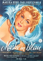 Mask In Blue (1953) afişi