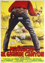 Massacro Al Grande Canyon (1964) afişi
