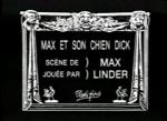 Max Et Son Chien Dick (1912) afişi