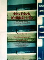 Max Frisch, Journal I-III (1981) afişi