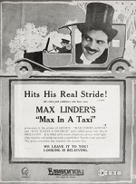 Max In A Taxi (1917) afişi