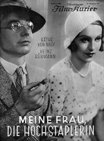 Meine Frau, Die Hochstaplerin (1931) afişi