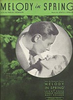 Melody In Spring (1934) afişi