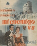 Mi Enemigo Y Yo (1944) afişi