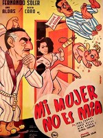 Mi Mujer No Es Mía (1951) afişi