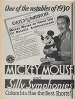 Mickey Steps Out (1931) afişi