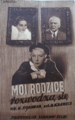 Moi Rodzice Rozwodza Sie (1938) afişi