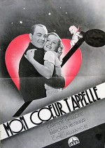 Mon Coeur T'appelle (1934) afişi