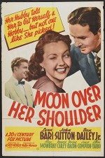 Moon Over Her Shoulder (1941) afişi