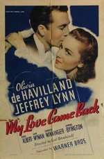 My Love Came Back (1940) afişi