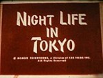 Night Life In Tokyo (1961) afişi