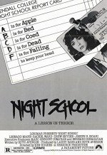 night school (1981) afişi