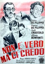 Non è Vero... Ma Ci Credo (1952) afişi