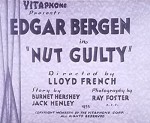 Nut Guilty (1936) afişi