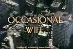 Occasional Wife (1966) afişi