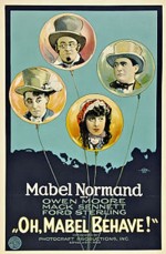 Oh, Mabel Behave (1922) afişi