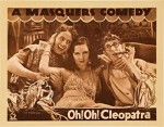 Oh! Oh! Cleopatra (1931) afişi