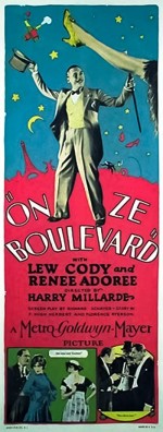 On Ze Boulevard (1927) afişi