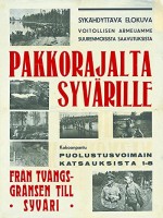 Pakkorajalta Syvärille (1941) afişi