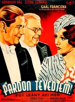 Pardon, Tévedtem (1933) afişi