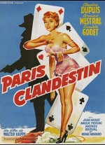 Paris Clandestin (1957) afişi