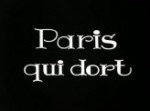 Paris qui dort (1925) afişi Paris qui dort (1925) afişi