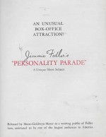 Personality Parade (1938) afişi