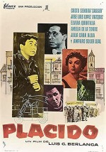 Plácido (1961) afişi