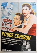 Pobre Corazón (1950) afişi