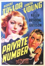 Private Number (1936) afişi