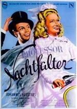 Professor Nachtfalter (1951) afişi