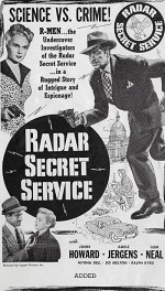 Radar Gizli Servis (1950) afişi