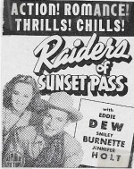 Raiders Of Sunset Pass (1943) afişi