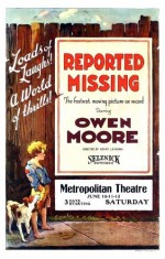 Reported Missing (1922) afişi