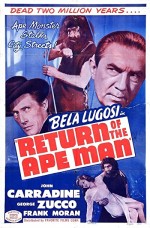 Return of the Ape Man (1944) afişi