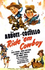Ride 'Em Cowboy (1942) afişi