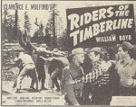 Riders Of The Timberline (1941) afişi