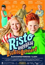 Risto Räppääjä ja liukas Lennart (2014) afişi